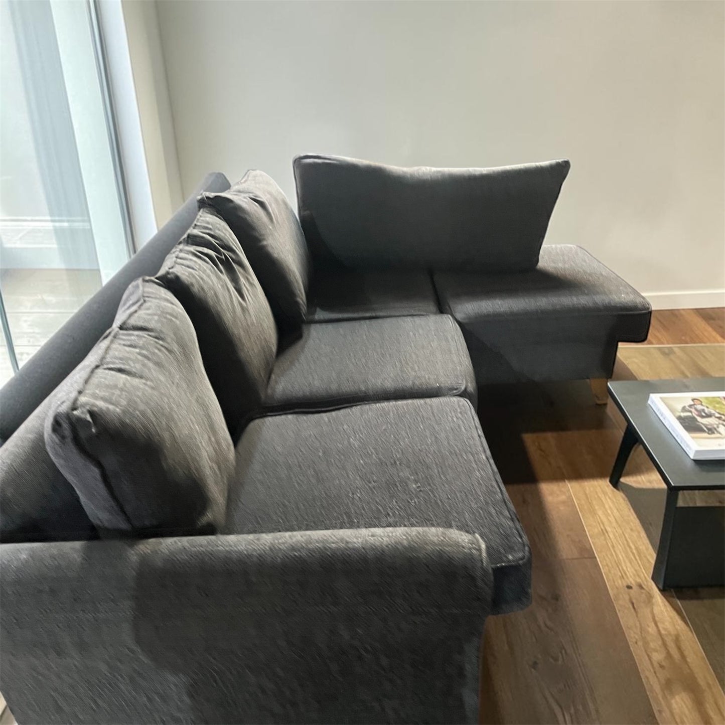 Nice Grey corner sofa