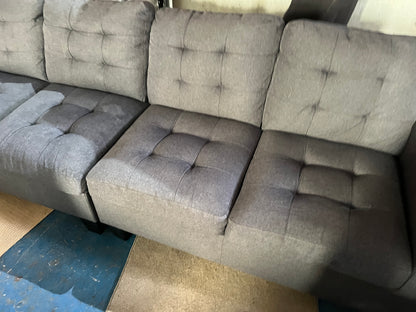 Grey 4 seater sofa set