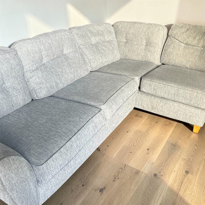 Grey corner sofa L shaped