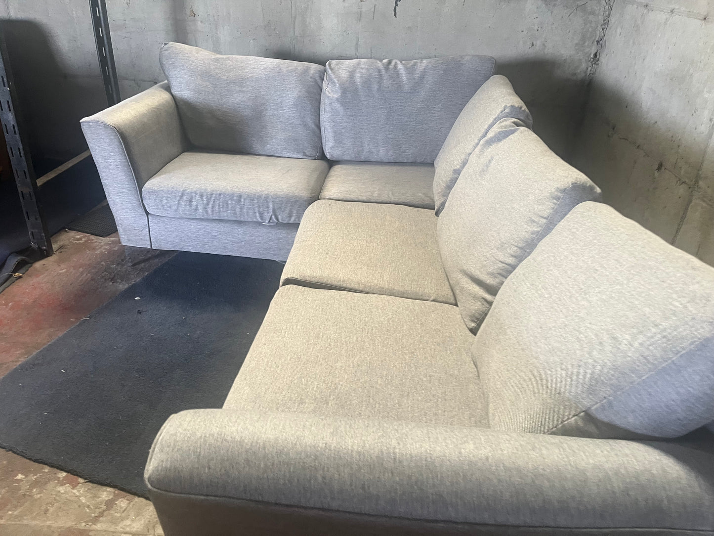 Light Grey corner sofa