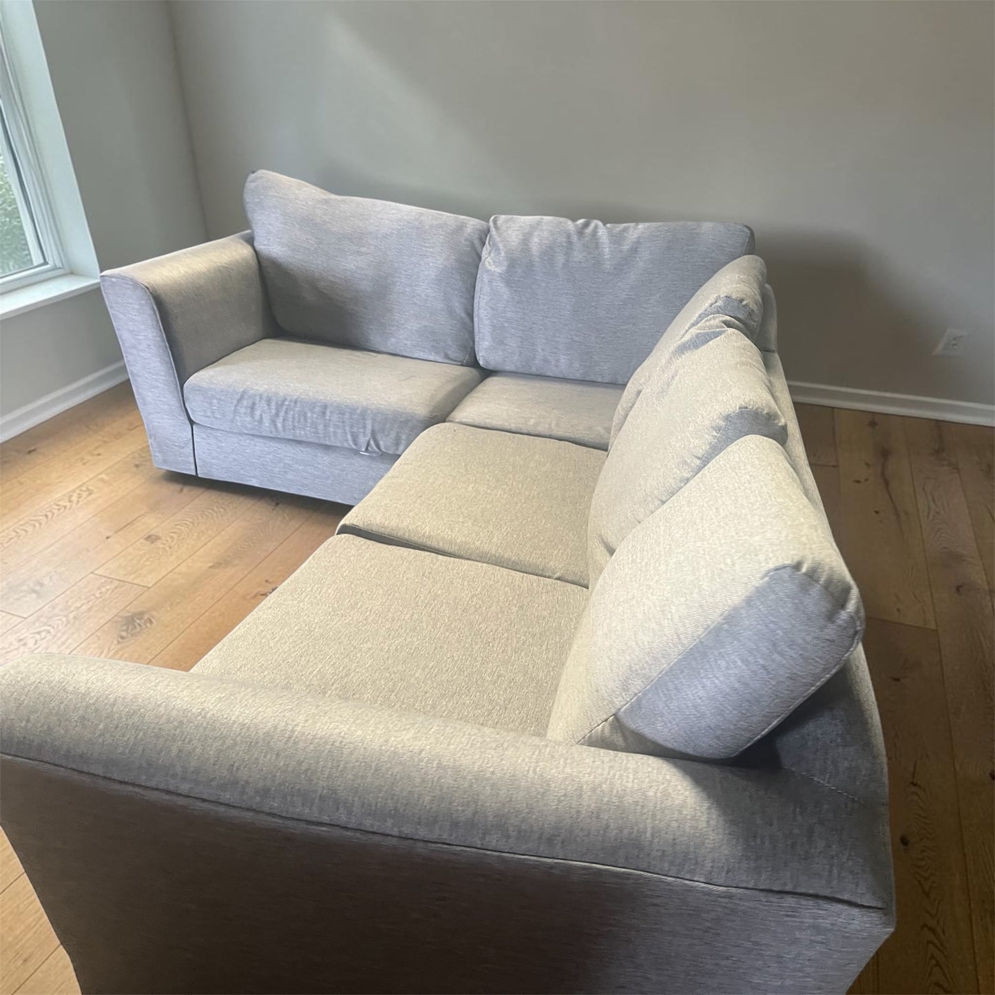 Light Grey corner sofa