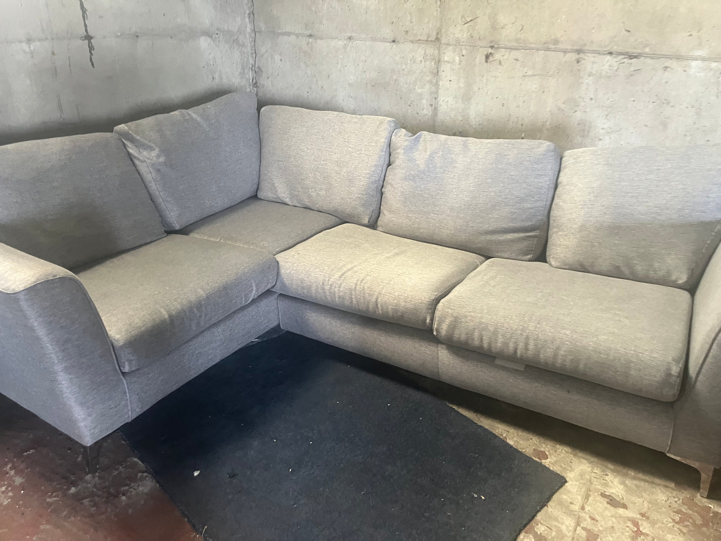 Light Grey corner sofa