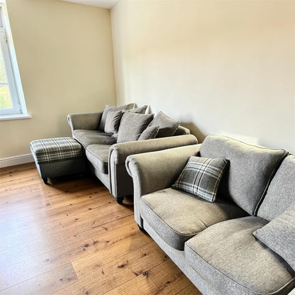 Grey 3+2 sofa set
